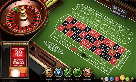 roulette advanced online casino